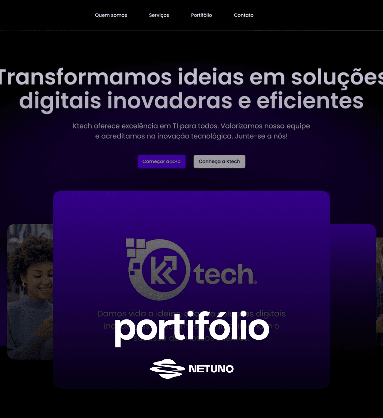 Projeto KTech desenvolvido pela Netuno